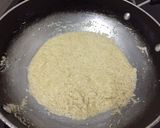 A picture of step 3 of Banana semolina sheera.