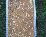A picture of step 10 of Mohan Thaal (gram flour fudge).