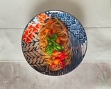 Foto del passaggio 5 della ricetta Spaghetti con tonno e pomodoro datterini gialli e rossi