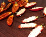 A picture of step 7 of Quick Jalapeño Poppers.