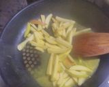 A picture of step 1 of Green Apple Lime Fries.