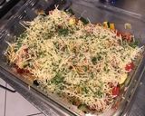 Une image de l'étape 26 de Gratin de légumes multicolores au lard, emmental et persil.