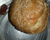 A picture of step 4 of Fried Tikki Burgers.