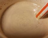 A picture of step 3 of Hot Chocolat Coffee milk.