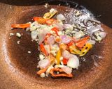 รูปขั้นตอนการทำที่ 1 ของ กวางตุ้งถั่วงอกผัดหมูสับ(Cha sayur)