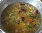 வெஜிடபிள் கோதுமை ரவை உப்புமா. (Vegetable kothumai ravai upma recipe in tamil) ரெசிபி ஸ்டேப் 3 புகைப்படம்