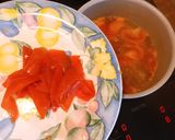Hình bước làm 2 của món Canh Cà Chua Trứng (5 Phút)