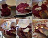 A picture of step 2 of Instant Colorful halwa laddus.