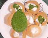 A picture of step 4 of Dahi puri Recipe.