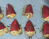Foto del paso 4 de la receta: Pimientos rellenos de atún y surimi