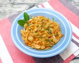 Hình bước làm 3 của món Tép Rang Lá Chanh