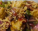 A picture of step 1 of Wonton surprise 👍❤️👍.