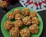A picture of step 5 of Mamra na Laddu.