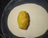 A picture of step 2 of Stuffed Ghughra Chaat.
