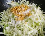 कोबीची भाजी (kobichi bhaji recipe in marathi) रेसिपी स्टेप 3 फोटो 