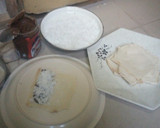A picture of step 1 of Double trouble roll.