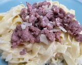 Foto del paso 6 de la receta: Fettuccine Alfredo con longaniza