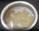 A picture of step 1 of Protein rich Moong-Dal Palak Chilla.