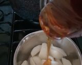 A picture of step 4 of My little Pear Sauce 😘.