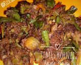 Foto langkah ke 5 dari resep Tumis Kornet Kacang Panjang.