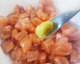 Foto del paso 1 de la receta: Salmón marinado estilo asiático