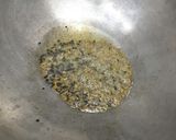 A picture of step 3 of Green Garlic And Fresh Haldi Instant Pickle.