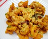 Foto langkah ke 9 dari resep Cumi Goreng Crispy Saus Telur Asin 🦑.