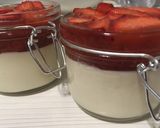 Panna cottaeper,- és narancsvelővel recept fázis 4 fotója