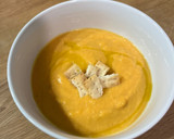 Foto del paso 4 de la receta: Crema de calabaza y puerros asados