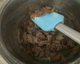 A picture of step 7 of Tripe layered chocolate nutty truffle.