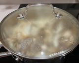 A picture of step 4 of Ginger Sautéed Mushrooms.
