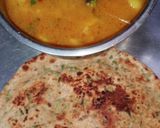 A picture of step 7 of Methi parantha.