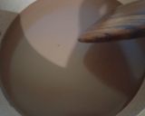 Foto langkah ke 3 dari resep Puding Lumut Pandan Cokelat.