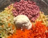 Foto del paso 3 de la receta: Ensalada de coditos con jamón