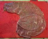 Foto del paso 2 de la receta: Cachopo relleno de pimientos del piquillo, queso y jamón