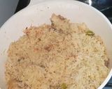 A picture of step 5 of Mutton yakhni pulao.