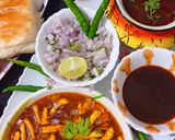 A picture of step 18 of Maharashtrian Famous Misal Pav.