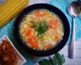 Foto langkah ke 4 dari resep Sup Jagung Ayam.