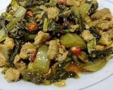Foto langkah ke 4 dari resep 2. Babi cah Sayur Asin 🐖.