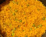 صورة لخطوة 3 من وصفة أرز أصفر بالخضار 🍚🍚