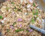 A picture of step 2 of Enchilada Cheese Samosa 😋.