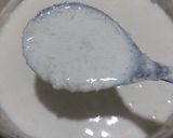 A picture of step 2 of Caramel phirni.