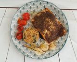 Foto del paso 3 de la receta: Salmón marinado con mostaza,miel, limón,heneldo y jengibre