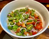 A picture of step 2 of Korean-spiced Ray with Kiwiberry Salad.