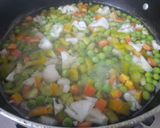 A picture of step 1 of Veg Hyderabadi.
