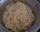 Foto langkah ke 1 dari resep Spaghetti Gulung Mozarella.