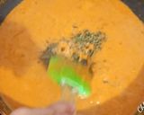A picture of step 14 of Soya Chunks Capsicum & Onion Curry soyabeena badi ki sabji.