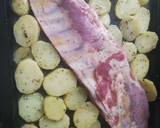 Foto del paso 1 de la receta: Costillar al tomillo y vino blanco