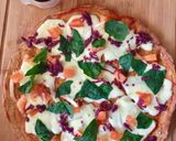 Foto del paso 7 de la receta: Pizza al sartén 🍕 con menos culpa👍🏻😋😋🍃🌿🍴🍕🍕🍕🍕