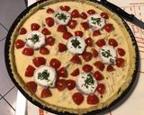 Une image de l'étape 10 de Tarte chèvre cendré,épinards frais et tomates cerises (pâte brisée à l origan).